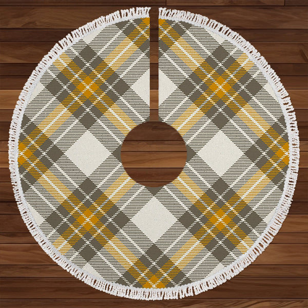 Burns Ancient Clan Badge Tartan Christmas Tree Skirt