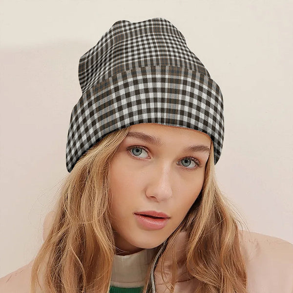 Burns Check (Burns Ayr) Weathered Tartan Knitted Beanie