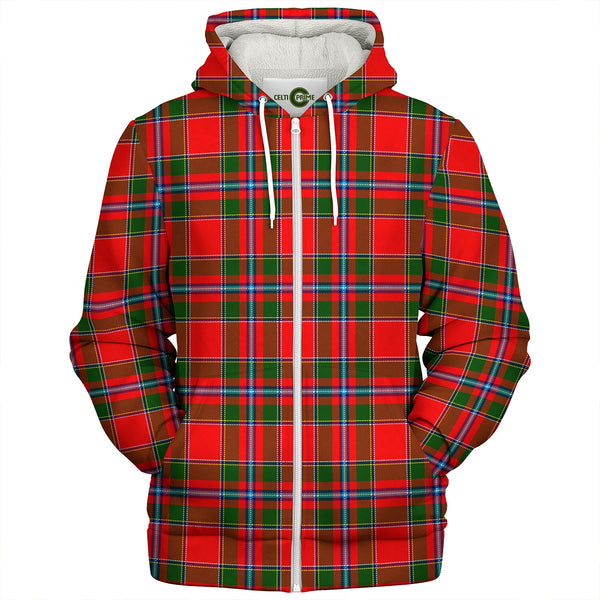 Butter Clan Badge Tartan Sherpa Hoodie