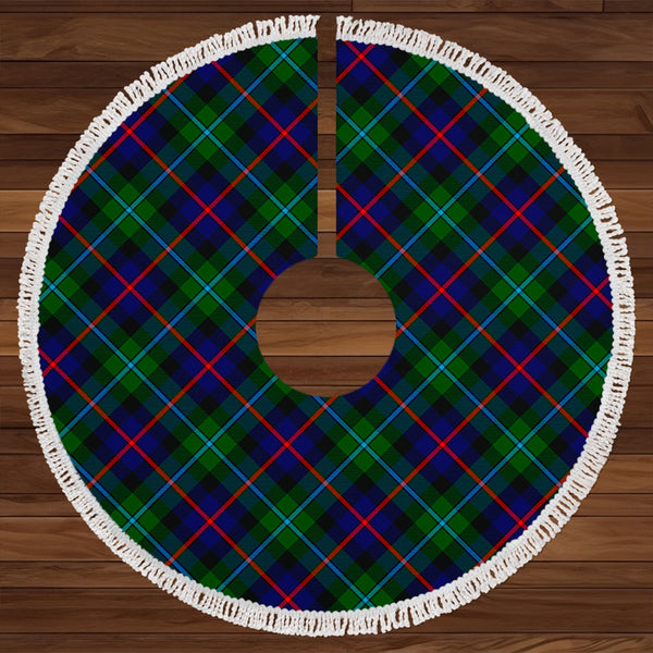 Calder Clan Badge Tartan Christmas Tree Skirt