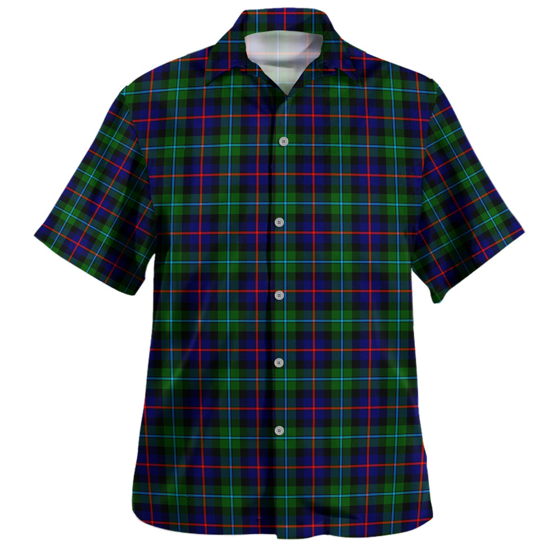 Calder Clan Badge Tartan Hawaiian Shirt