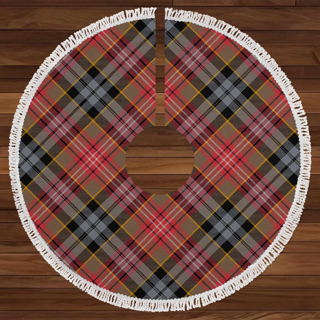 Caledonian Hunting Ancient Tartan Christmas Tree Skirt