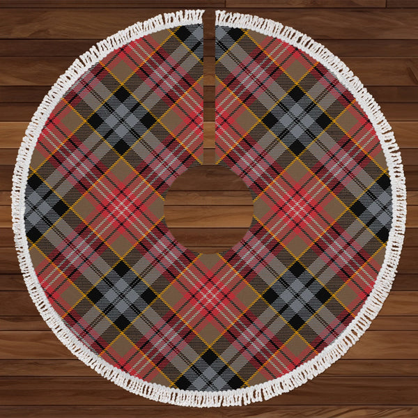 Caledonian Hunting Ancient Tartan Christmas Tree Skirt