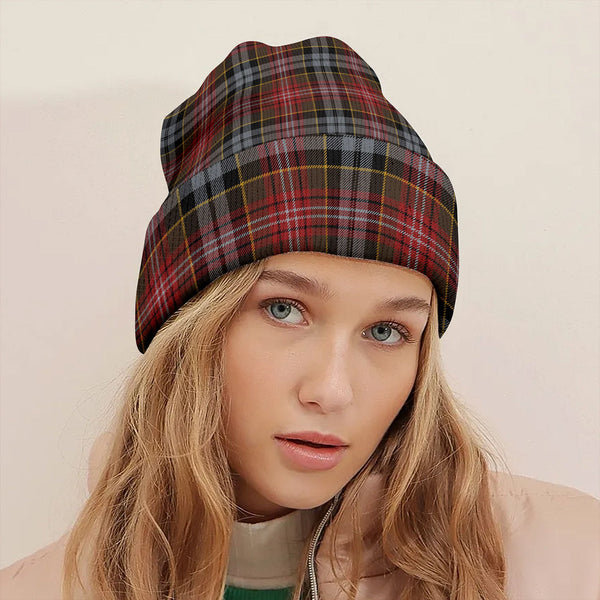 Caledonian Hunting Modern Tartan Knitted Beanie