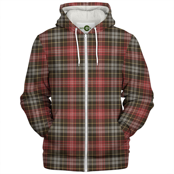 Caledonian Hunting Weathered Tartan Sherpa Hoodie