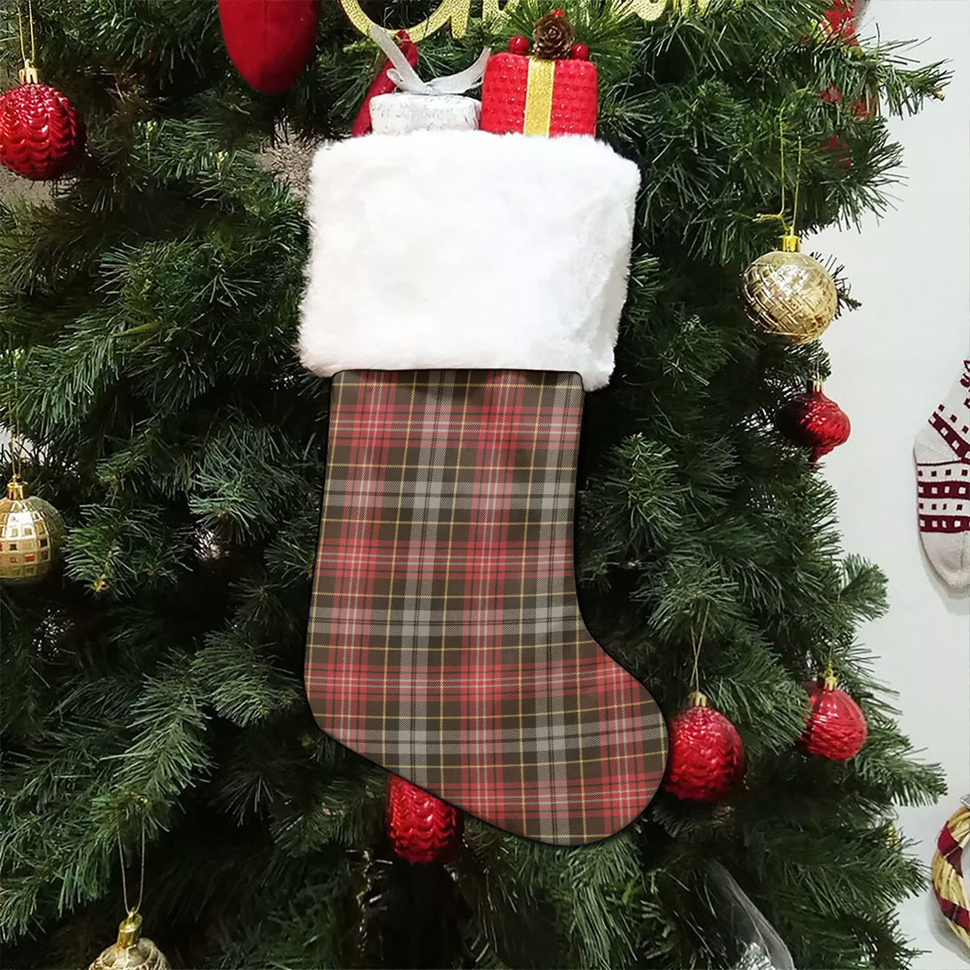 Caledonian Hunting Weathered Tartan Christmas Stocking