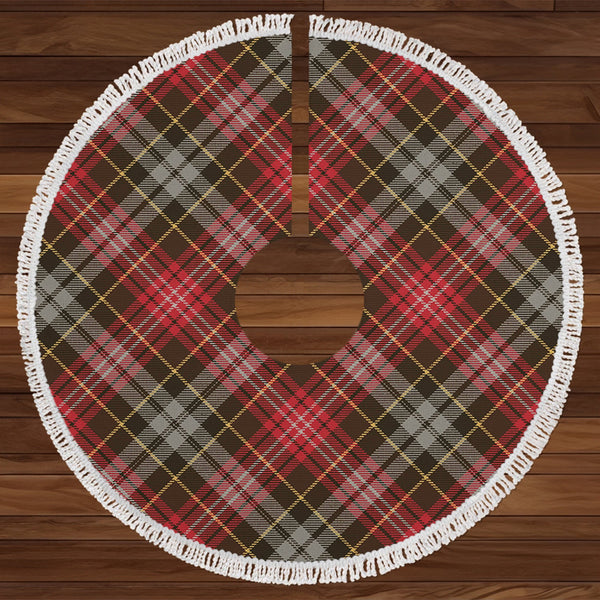 Caledonian Hunting Weathered Tartan Christmas Tree Skirt