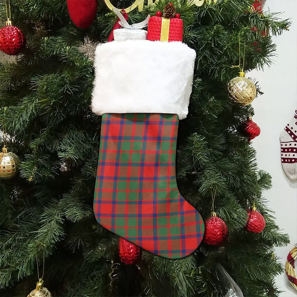 Caledonian Modern Tartan Christmas Stocking