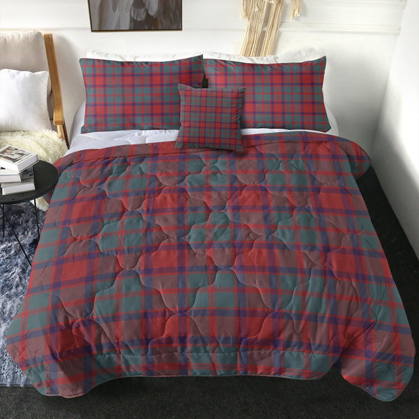 Caledonian Weathered Tartan Comforter