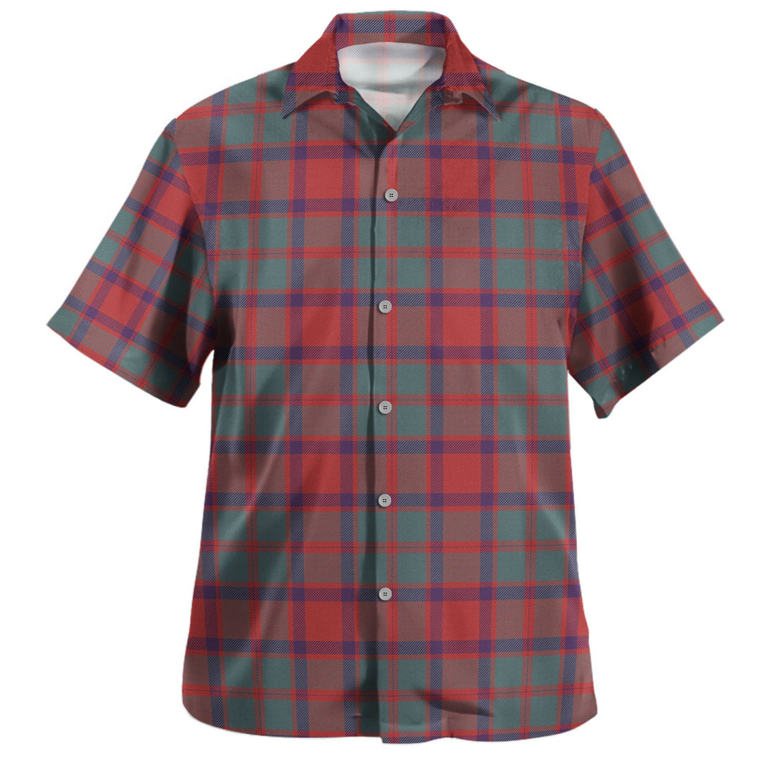 Caledonian (MacKintosh 3) Weathered Tartan Hawaiian Shirt