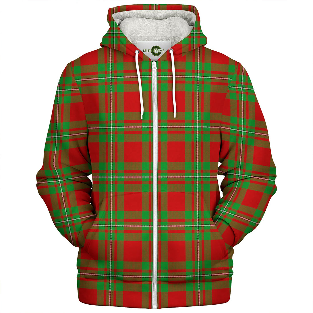 Callander Clan Badge Tartan Sherpa Hoodie