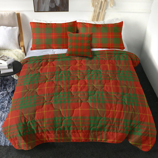 Cameron Ancient Clan Badge Tartan Comforter