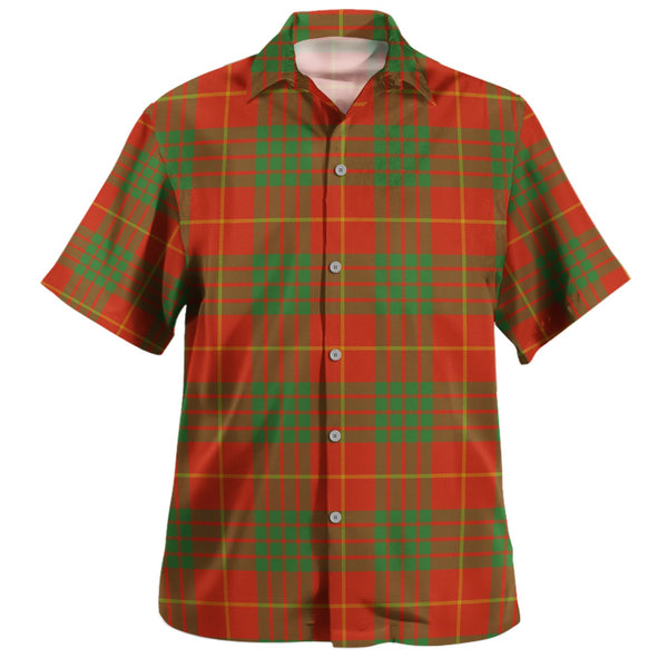 Cameron Ancient Clan Badge Tartan Hawaiian Shirt