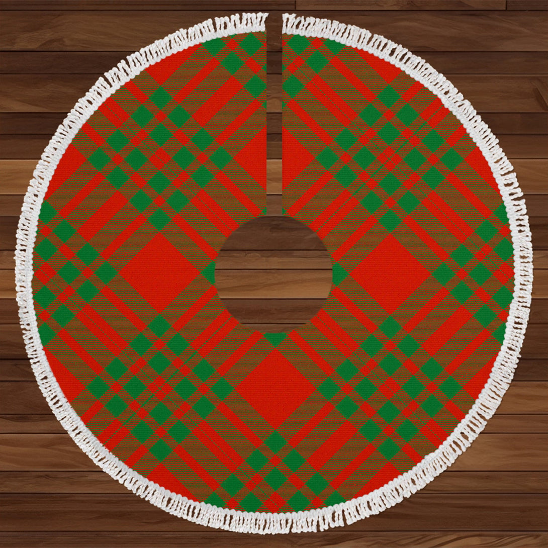 Cameron Cave Plaid Ancient Tartan Christmas Tree Skirt