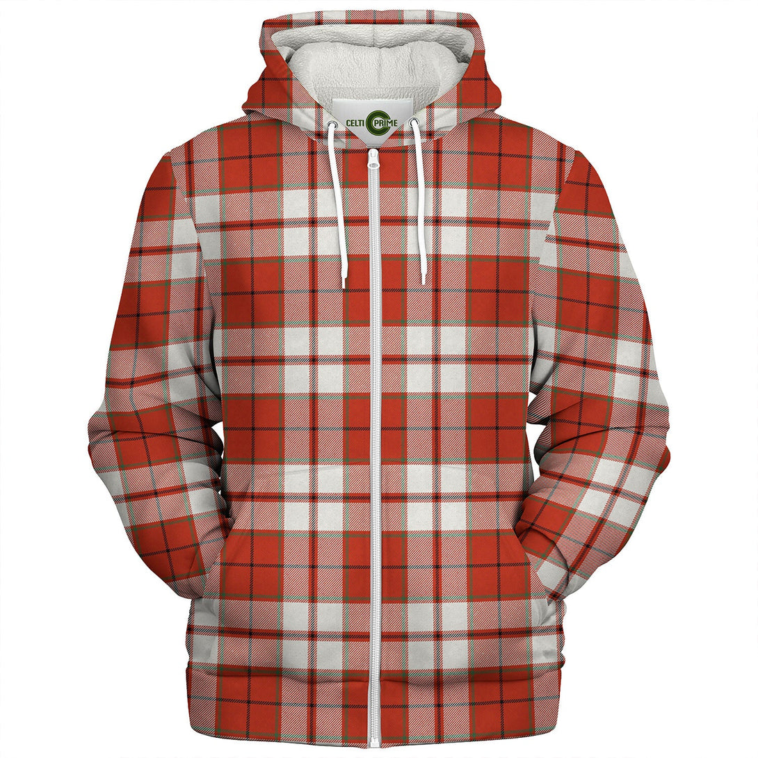 Cameron Hose Ancient Tartan Sherpa Hoodie