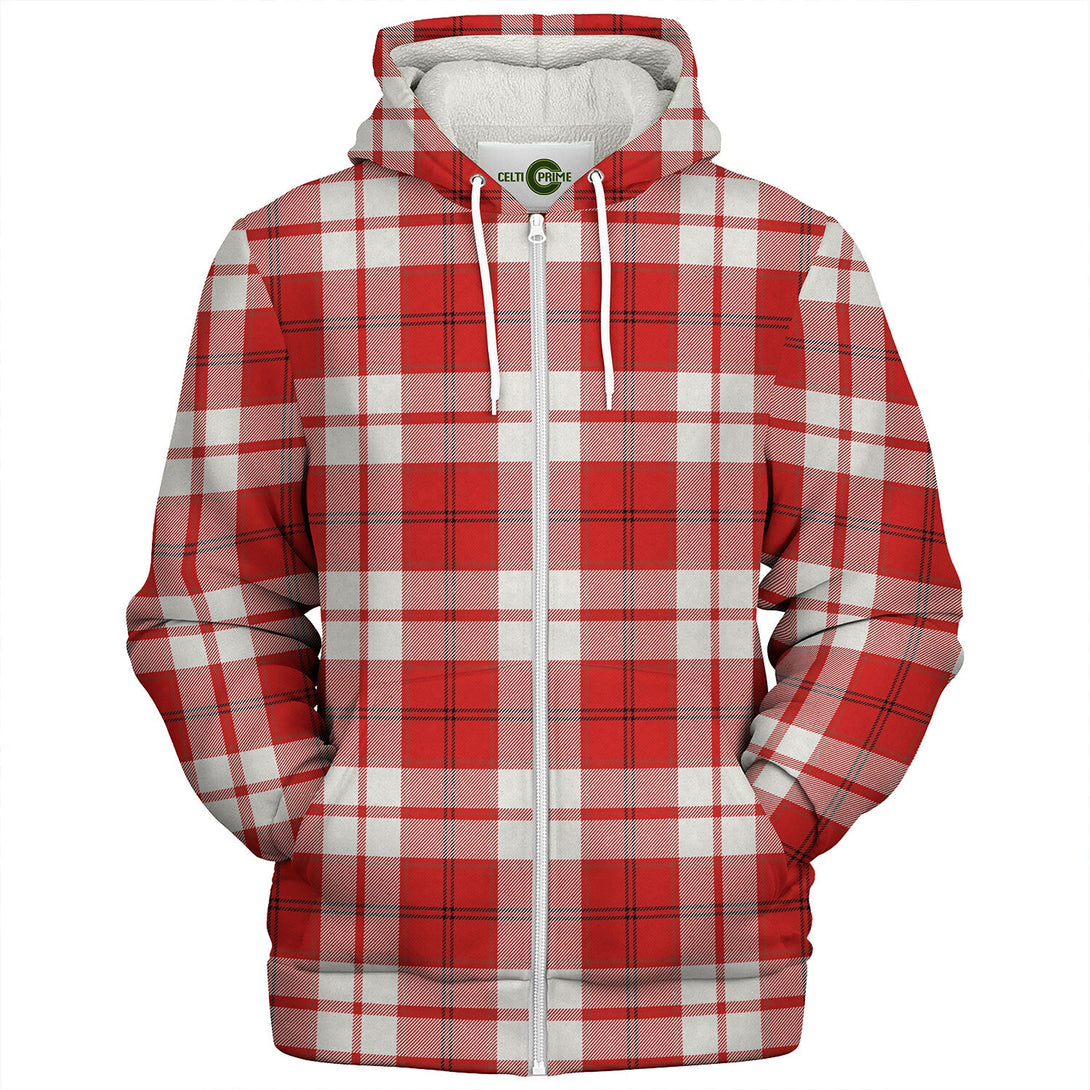 Cameron Hose 2 Modern Tartan Sherpa Hoodie