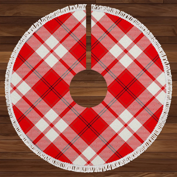 Cameron Hose 2 Modern Tartan Christmas Tree Skirt