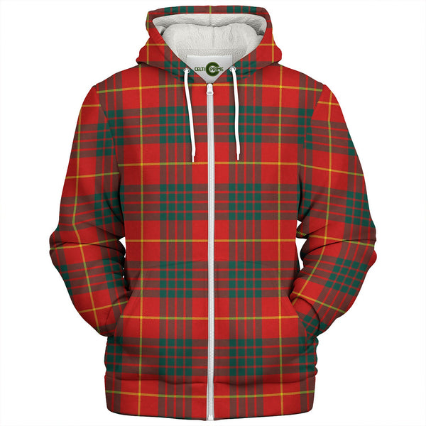 Cameron Modern Tartan Sherpa Hoodie