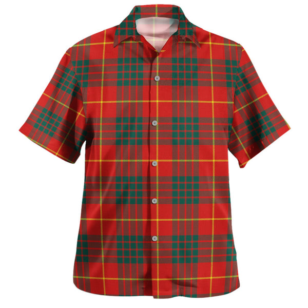 Cameron Modern Tartan Hawaiian Shirt