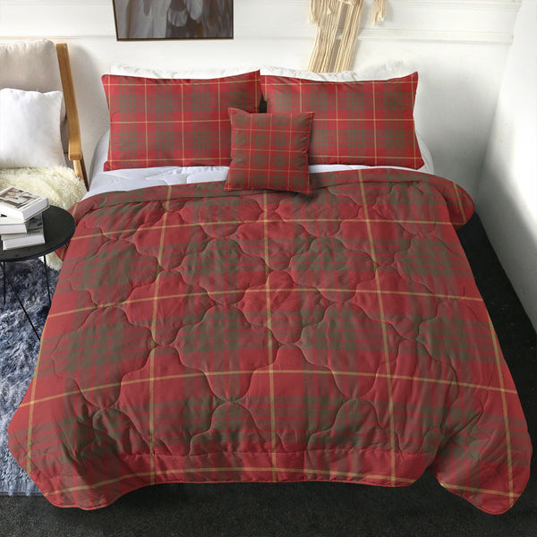 Cameron Weathered 2 Clan Badge Tartan Comforter