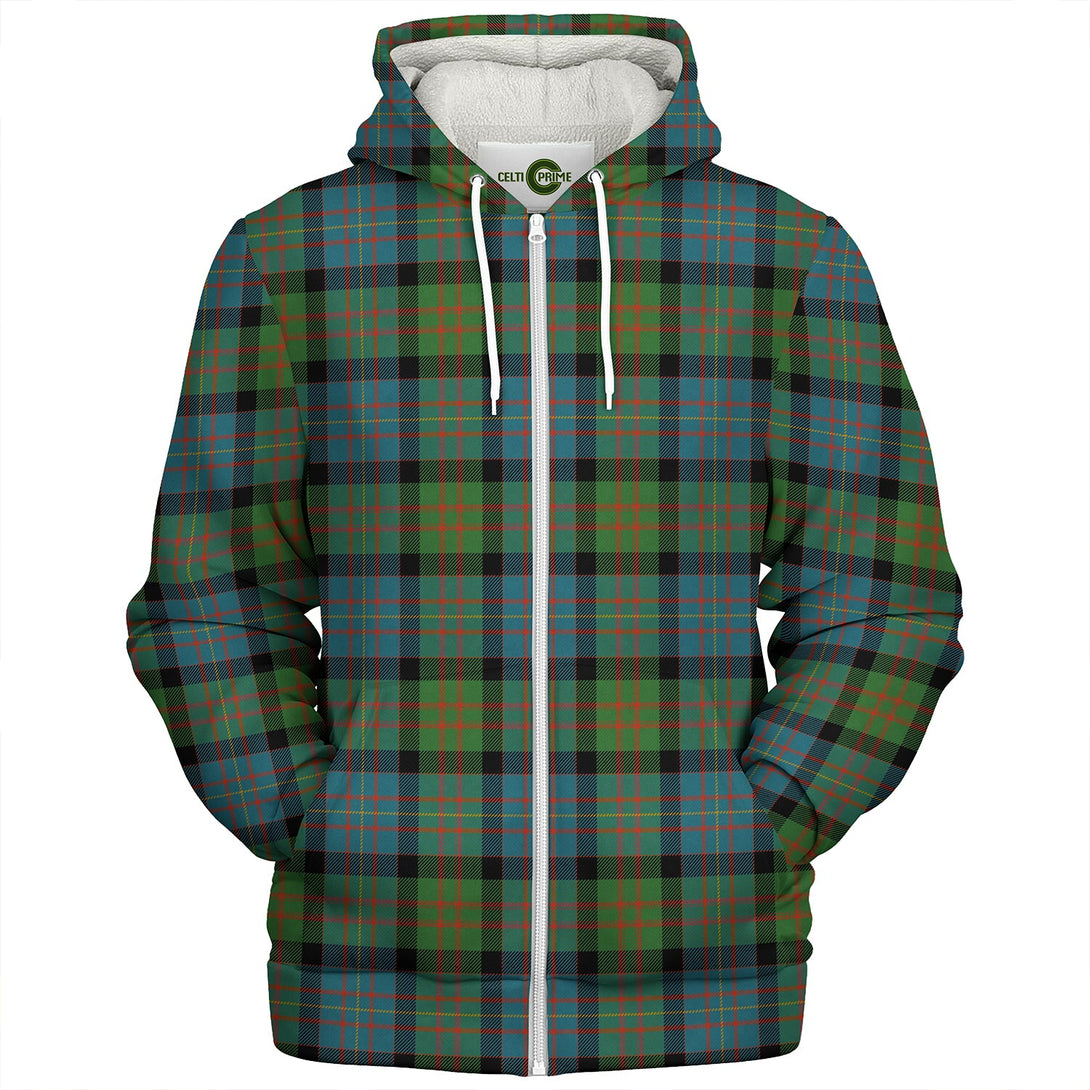 Cameron of Erracht Ancient 2 Clan Badge Tartan Sherpa Hoodie