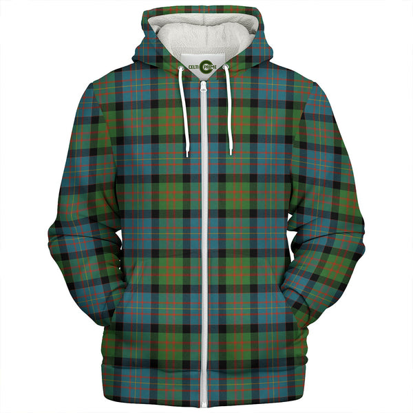 Cameron of Erracht Ancient 2 Clan Badge Tartan Sherpa Hoodie