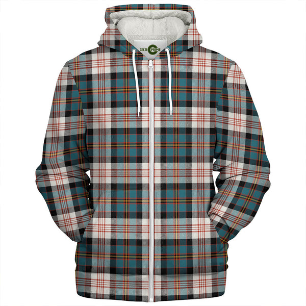 Cameron of Erracht Dress Ancient 2 Clan Badge Tartan Sherpa Hoodie