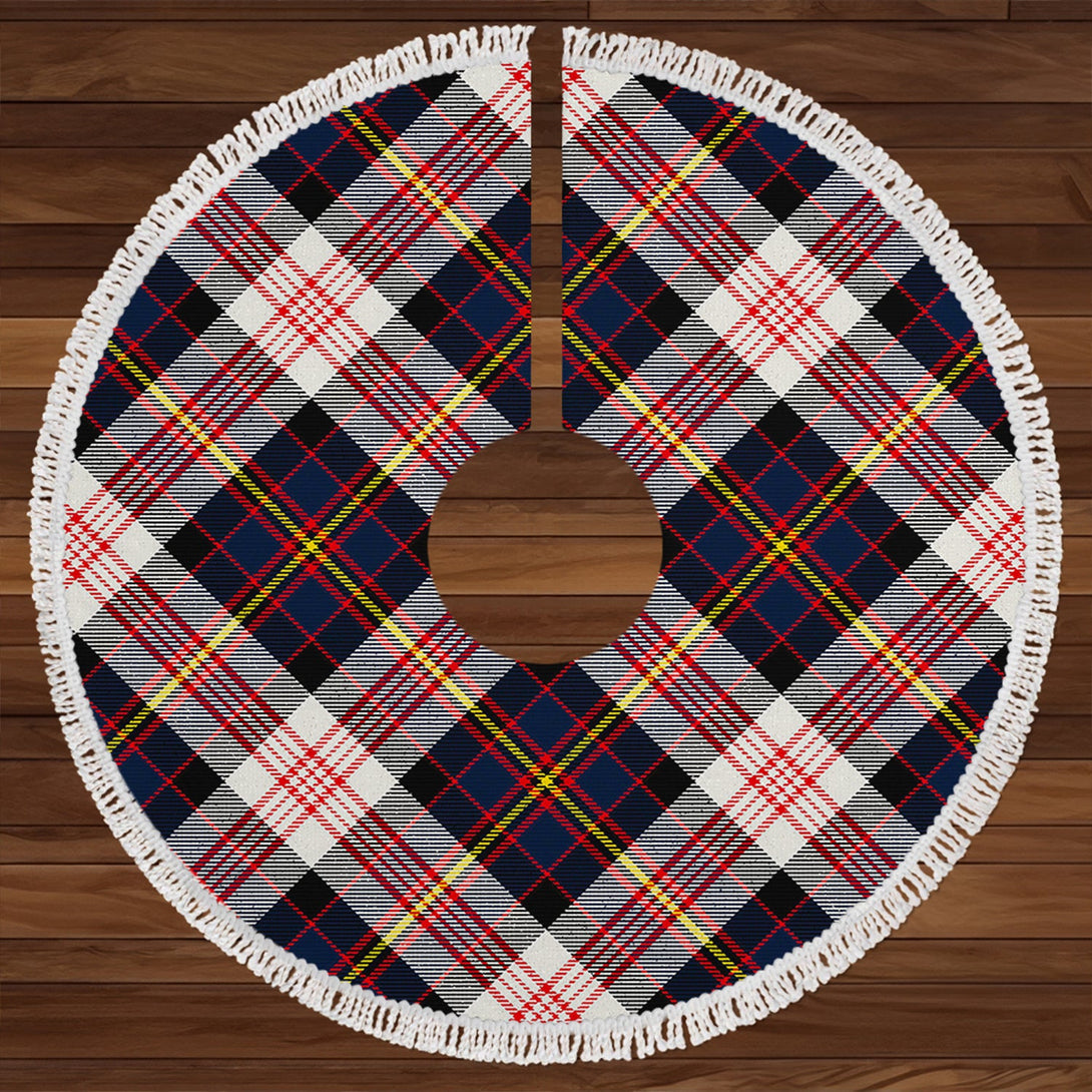 Cameron of Erracht Dress Modern 2 Clan Badge Tartan Christmas Tree Skirt