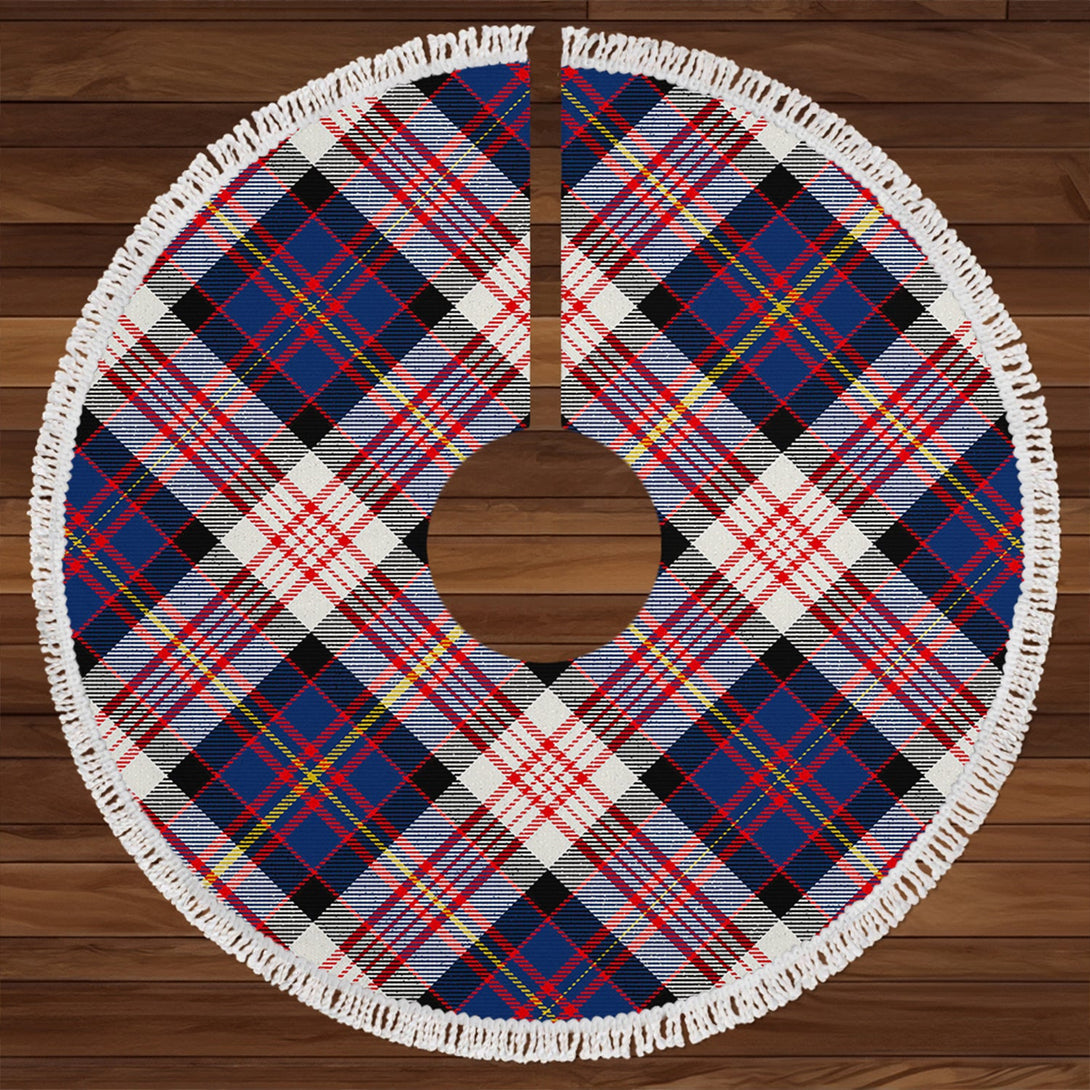 Cameron of Erracht Dress #2 Modern 2 Clan Badge Tartan Christmas Tree Skirt