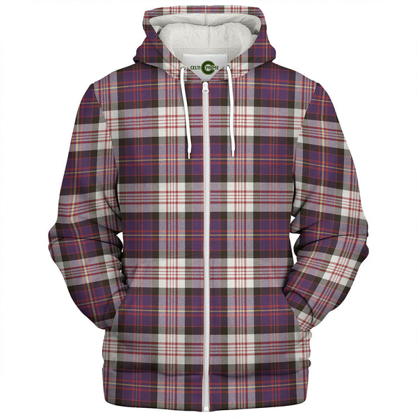 Cameron of Erracht Dress 2 Weathered Tartan Sherpa Hoodie