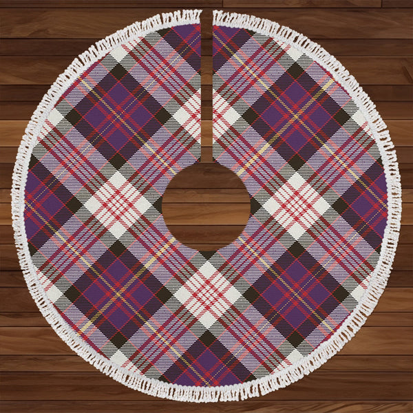 Cameron of Erracht Dress #2 Weathered 2 Clan Badge Tartan Christmas Tree Skirt