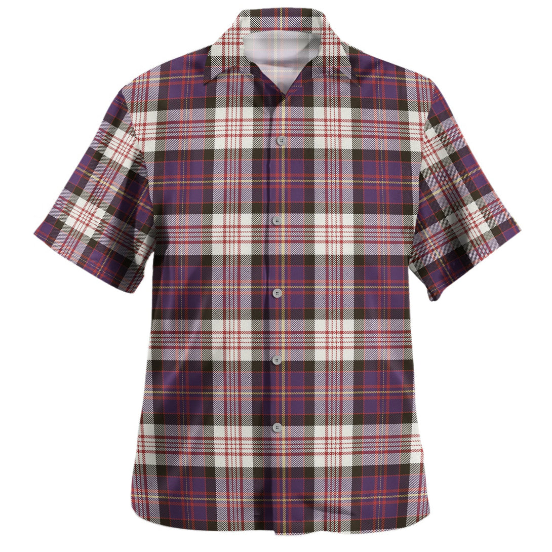 Cameron of Erracht Dress #2 Weathered 2 Clan Badge Tartan Hawaiian Shirt