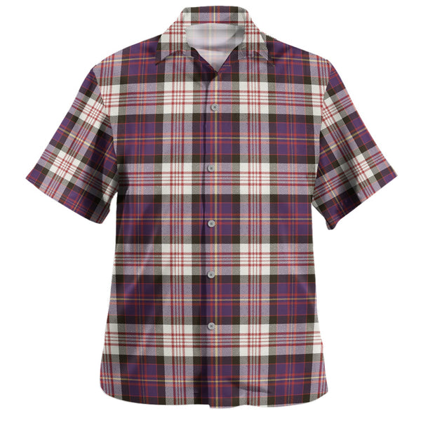 Cameron of Erracht Dress #2 Weathered 2 Clan Badge Tartan Hawaiian Shirt