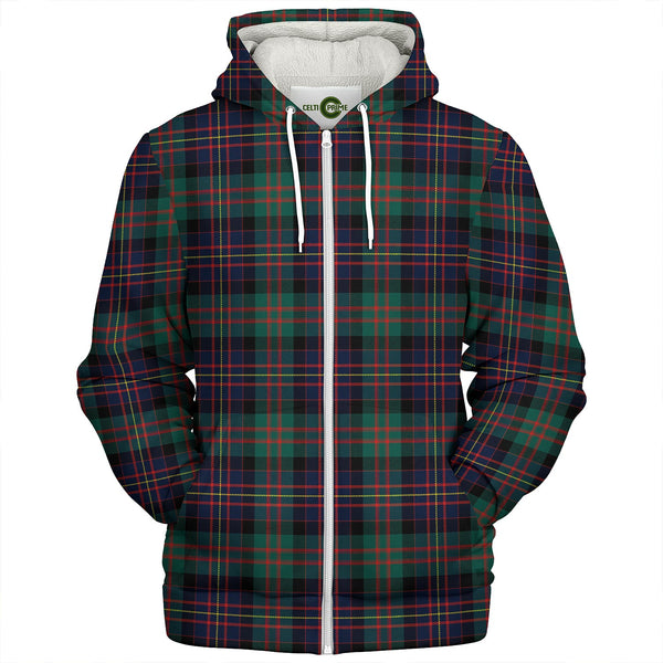 Cameron of Erracht Modern 2 Clan Badge Tartan Sherpa Hoodie