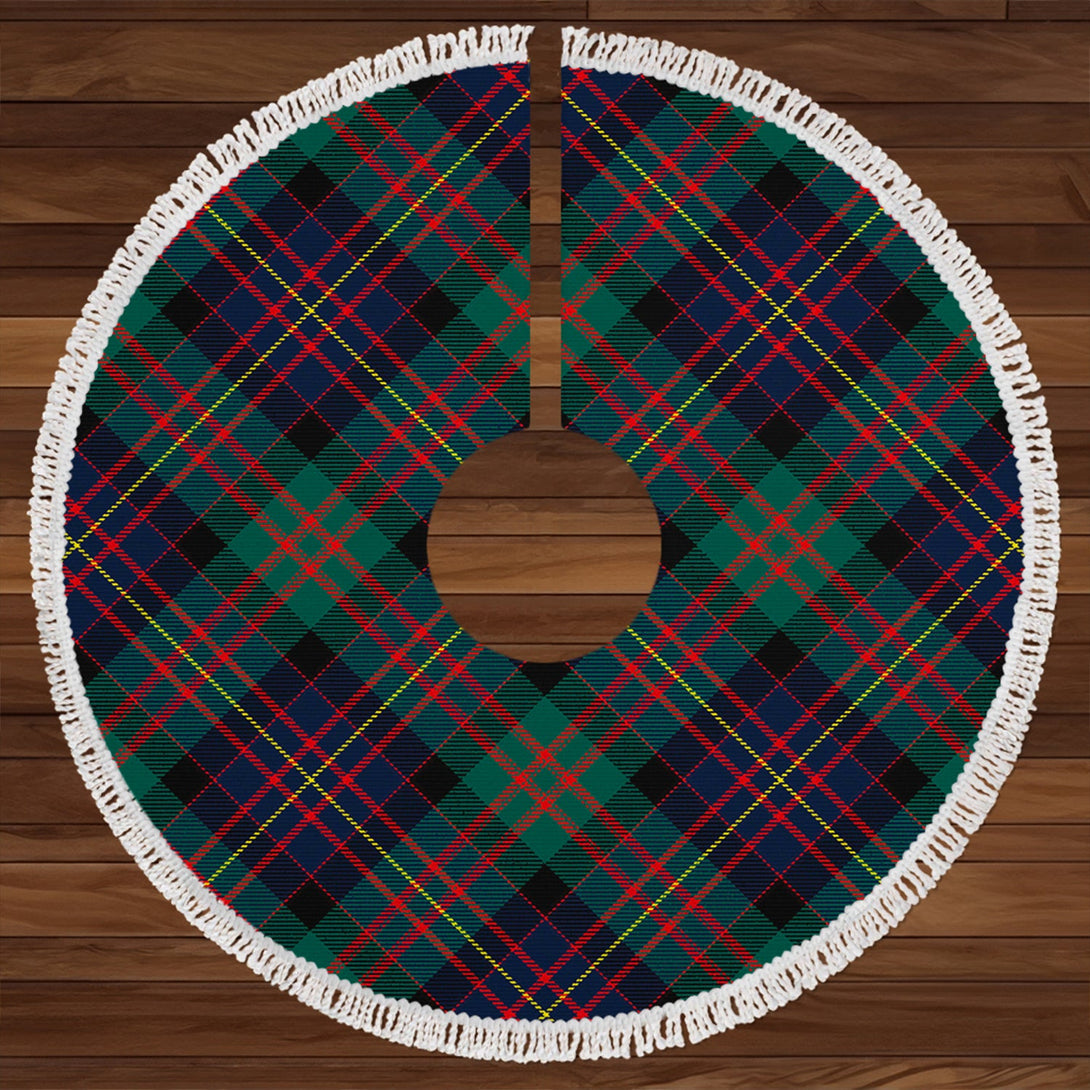 Cameron of Erracht Modern 2 Clan Badge Tartan Christmas Tree Skirt