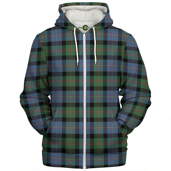 Cameron of Erracht #3 Ancient 2 Clan Badge Tartan Sherpa Hoodie