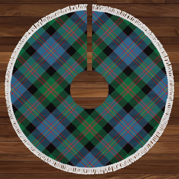 Cameron of Erracht #3 Ancient 2 Clan Badge Tartan Christmas Tree Skirt