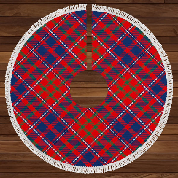 Cameron of Locheil Modern 2 Clan Badge Tartan Christmas Tree Skirt