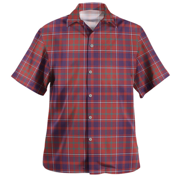 Cameron of Locheil Weathered 2 Clan Badge Tartan Hawaiian Shirt