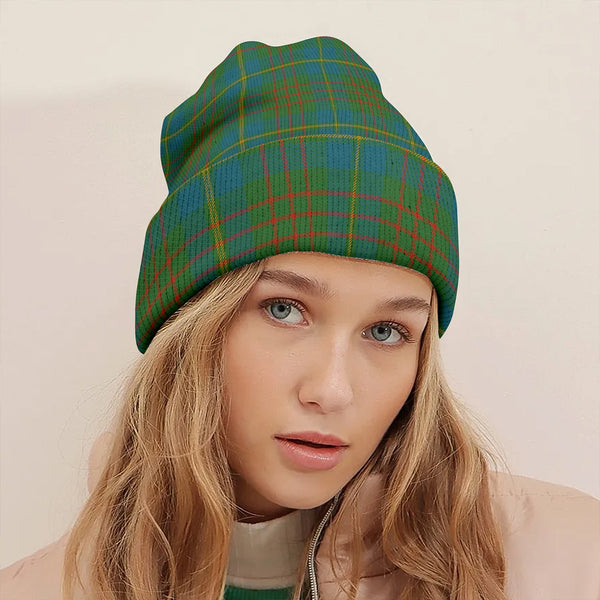 Cameron of Lochiel Hunting Ancient 2 Clan Badge Tartan Knitted Beanie