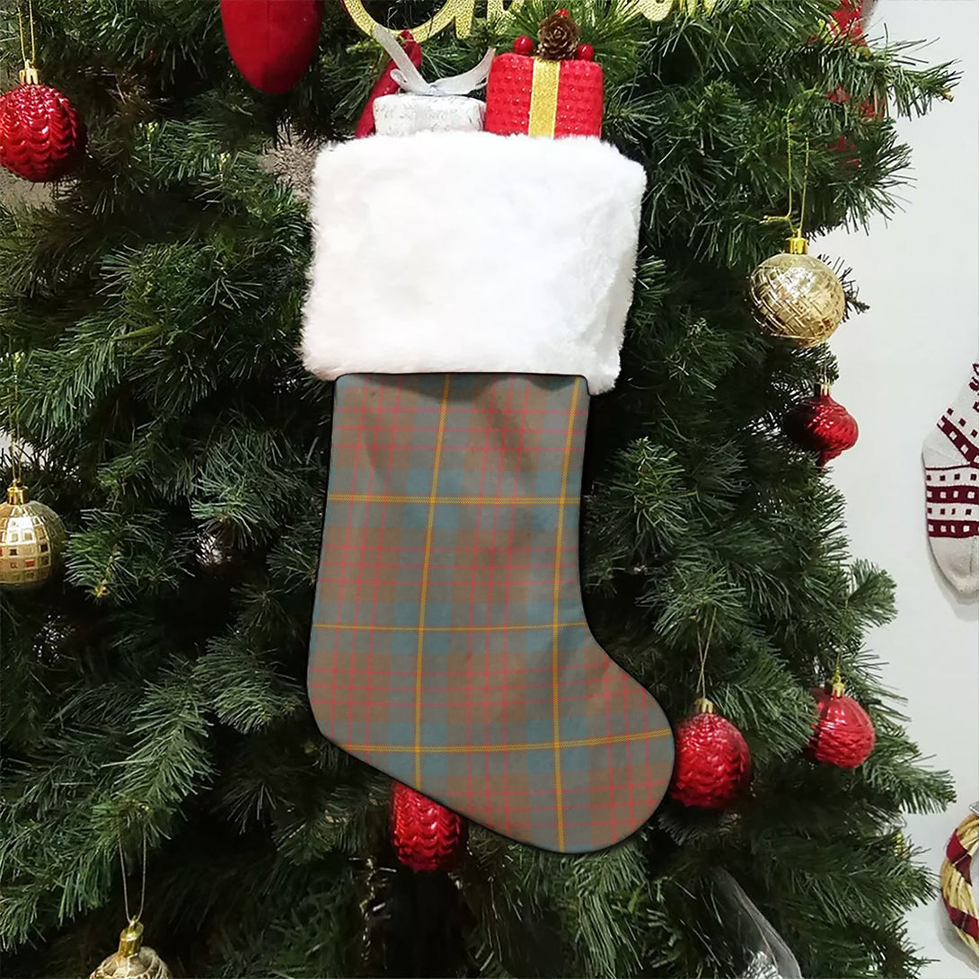 Cameron of Lochiel Hunting Weathered Tartan Christmas Stocking