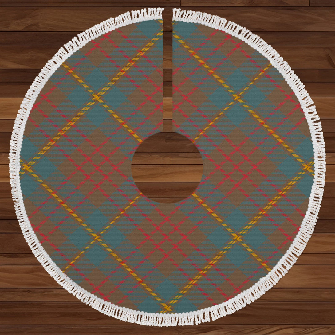 Cameron of Lochiel Hunting Weathered Tartan Christmas Tree Skirt