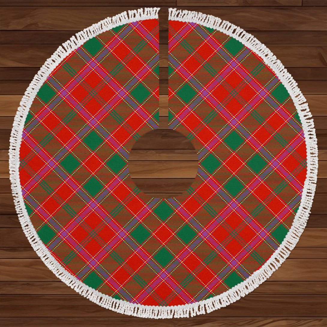 Cameron of Lochiel #2 (Munro #2) Ancient Clan Badge Tartan Christmas Tree Skirt