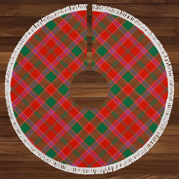 Cameron of Lochiel #2 (Munro #2) Ancient Clan Badge Tartan Christmas Tree Skirt