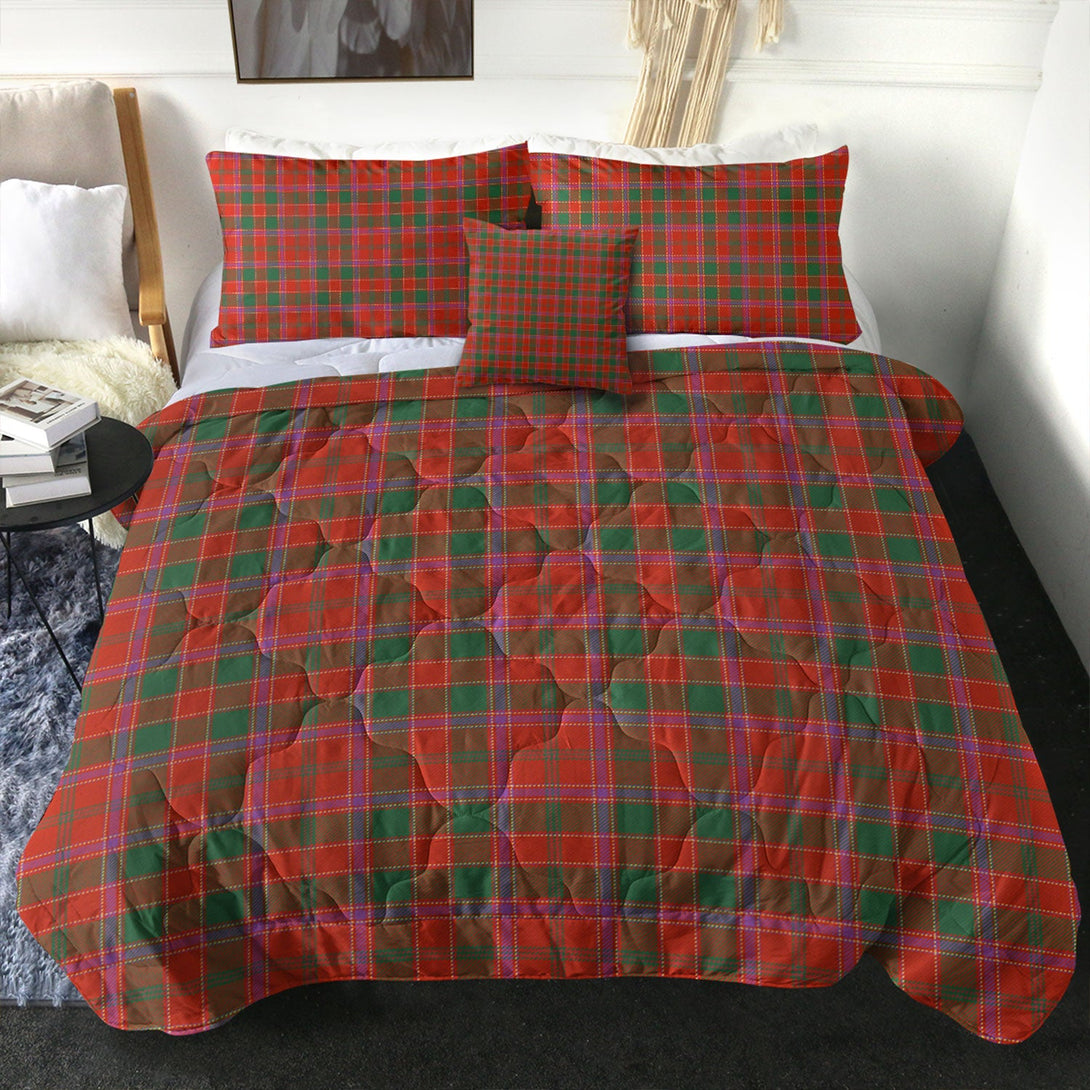 Cameron of Lochiel #2 (Munro #2) Ancient Clan Badge Tartan Comforter