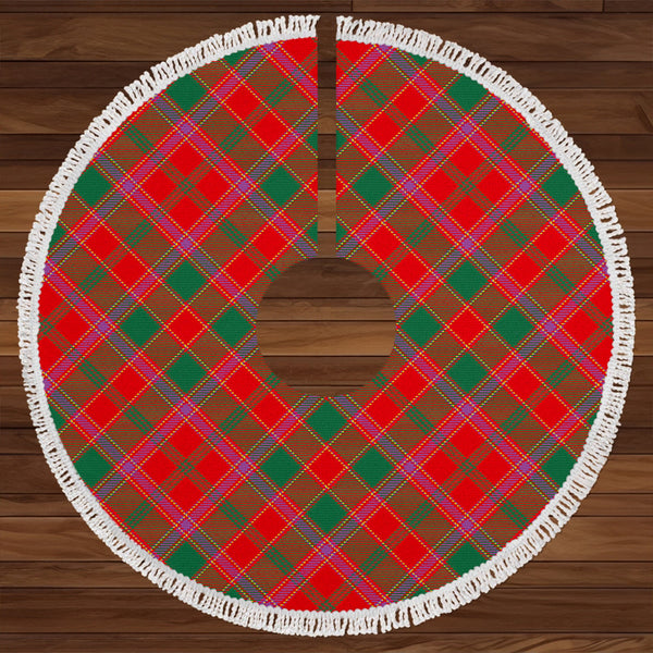 Cameron of Lochiel #2 (Munro #2) Modern Clan Badge Tartan Christmas Tree Skirt