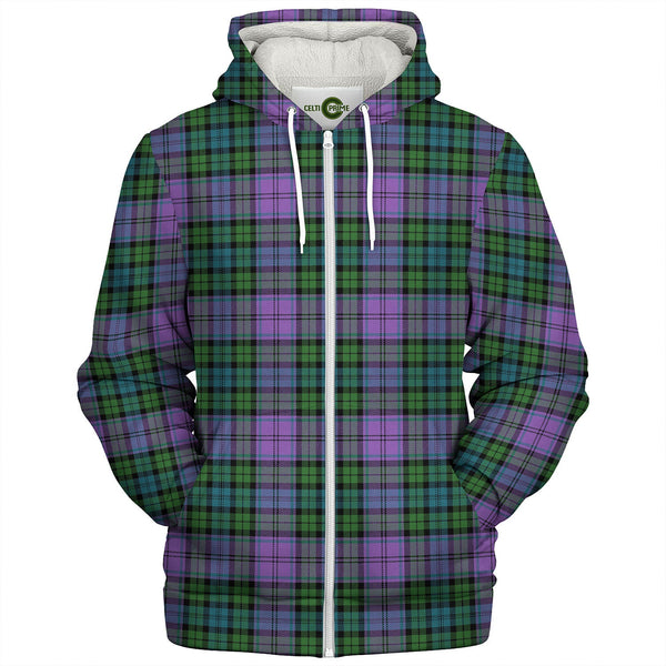 Campbell 42nd Dress Balhousie Ancient Tartan Sherpa Hoodie