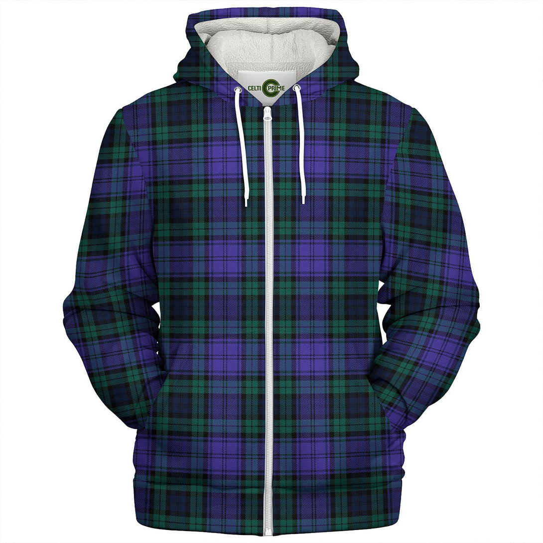 Campbell 42nd Dress Balhousie Modern Tartan Sherpa Hoodie