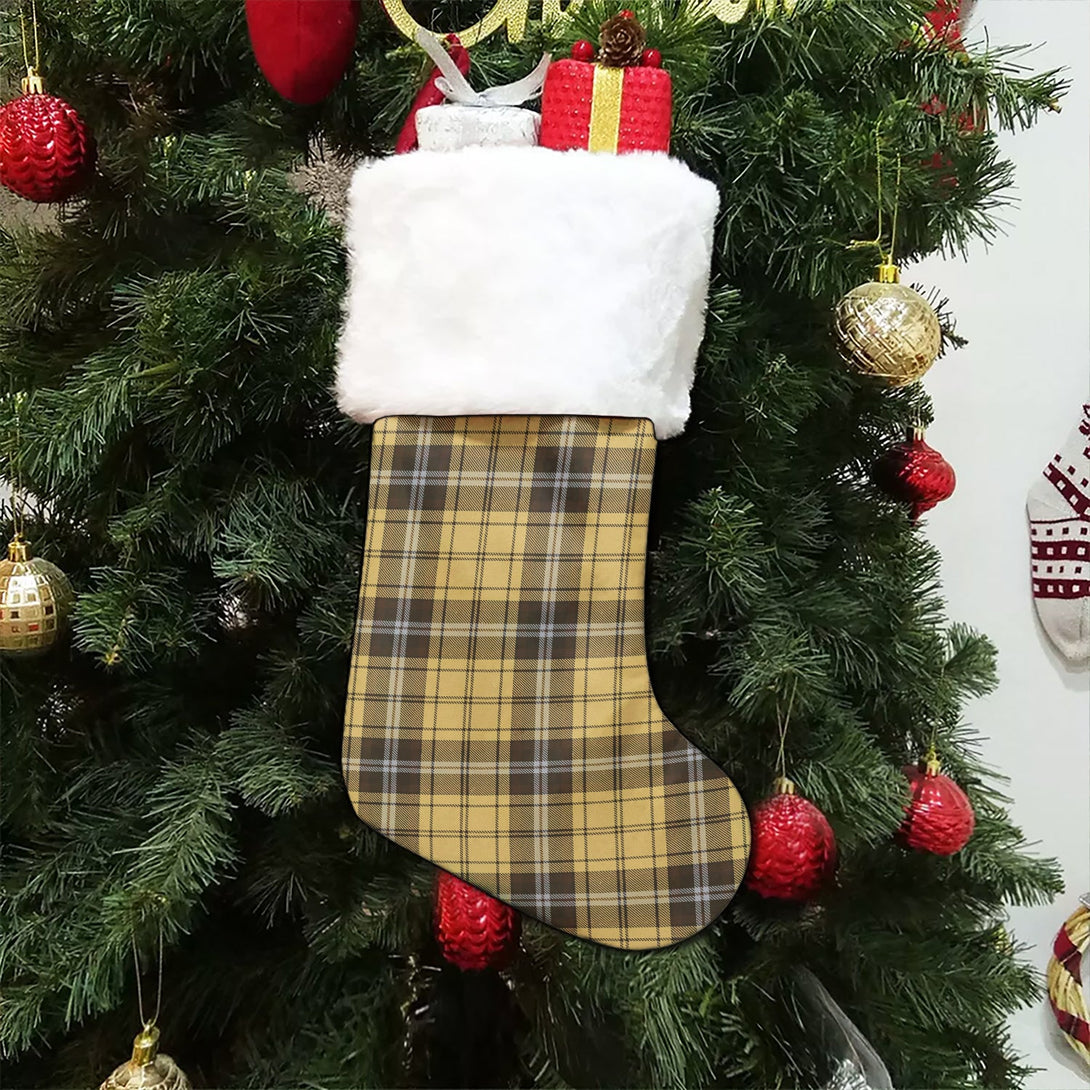 Campbell Camel Weathered Tartan Christmas Stocking