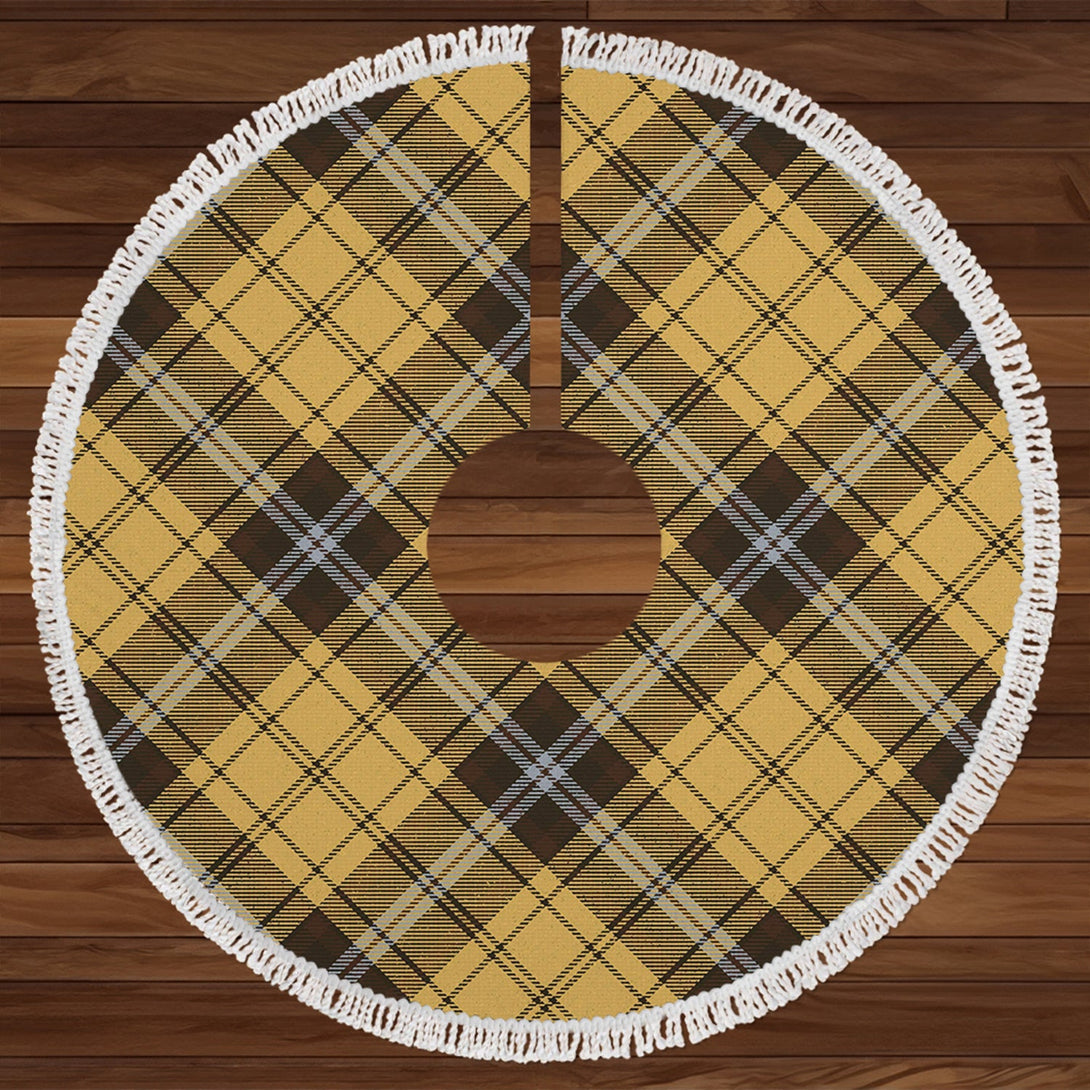 Campbell Camel Weathered Tartan Christmas Tree Skirt